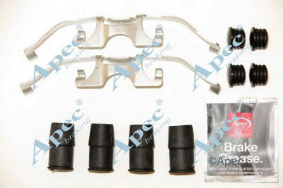 APEC BRAKING kit1224 -  Комплектующие, тормозные колодки